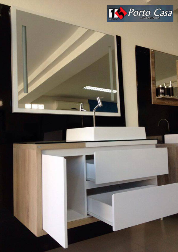Conjunto para Banheiro Linea Plus 100x46cm Completo