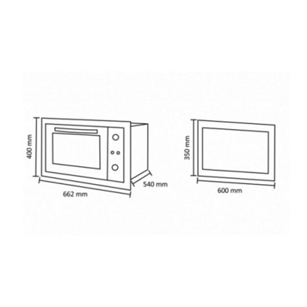 Forno de Embutir 45 Litros Preto F450