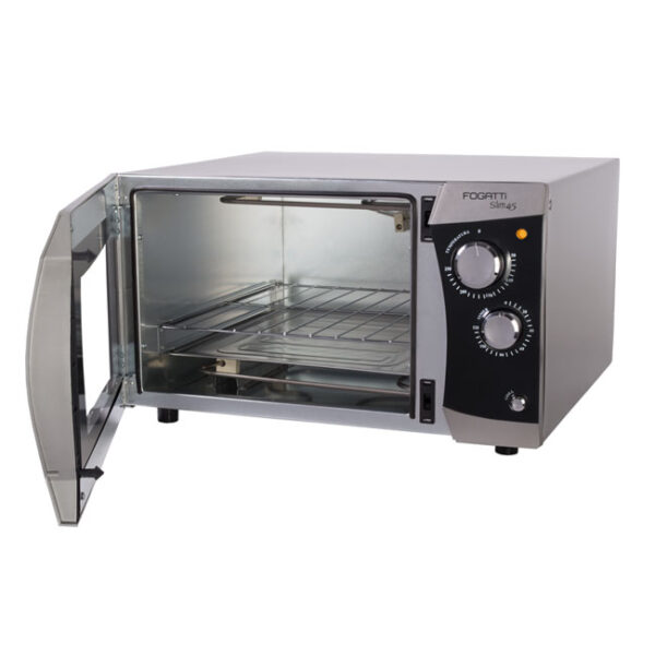 Forno de Bancada 45 Litros Prata Slim Fogatti