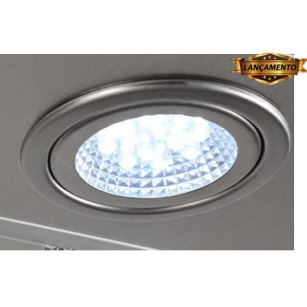 COIFA FOGATTI RETANGULAR INOX DUTO SLIM 75CM